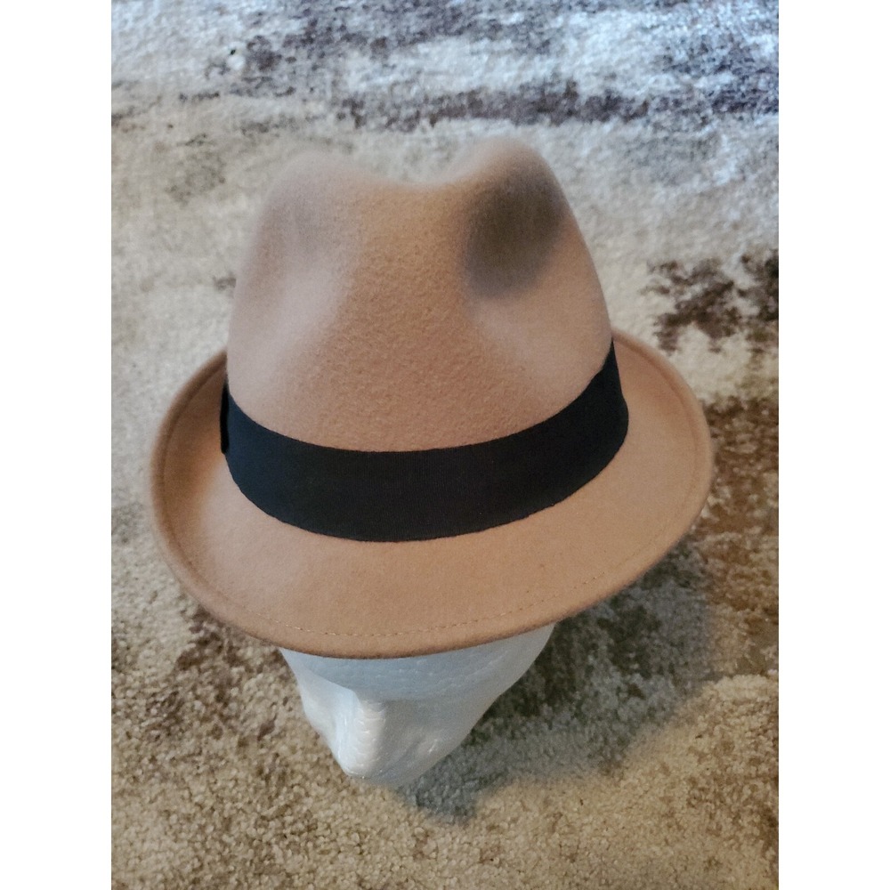 Halogen Grosgrain Brown Women's Trim Fedora